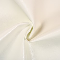 Ткань Дерматин (Кожзам) для мебели, цвет Белый (на отрез)  в Куровском