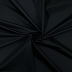 Ткань Дюспо 240Т WR PU Milky, цвет Черный (на отрез)  в Куровском