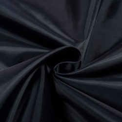Ткань подкладочная Таффета 190Т, цвет Темно-Синий (на отрез)  в Куровском