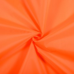 Ткань Оксфорд 210D PU, Ярко-Оранжевый (неон) (на отрез)  в Куровском