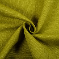 Ткань Рогожка (мебельная), цвет Зелёный (на отрез)  в Куровском