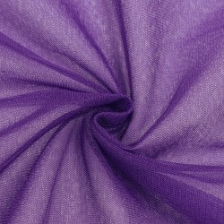Фатин (мягкий), цвет Фиолетовый (на отрез)  в Куровском